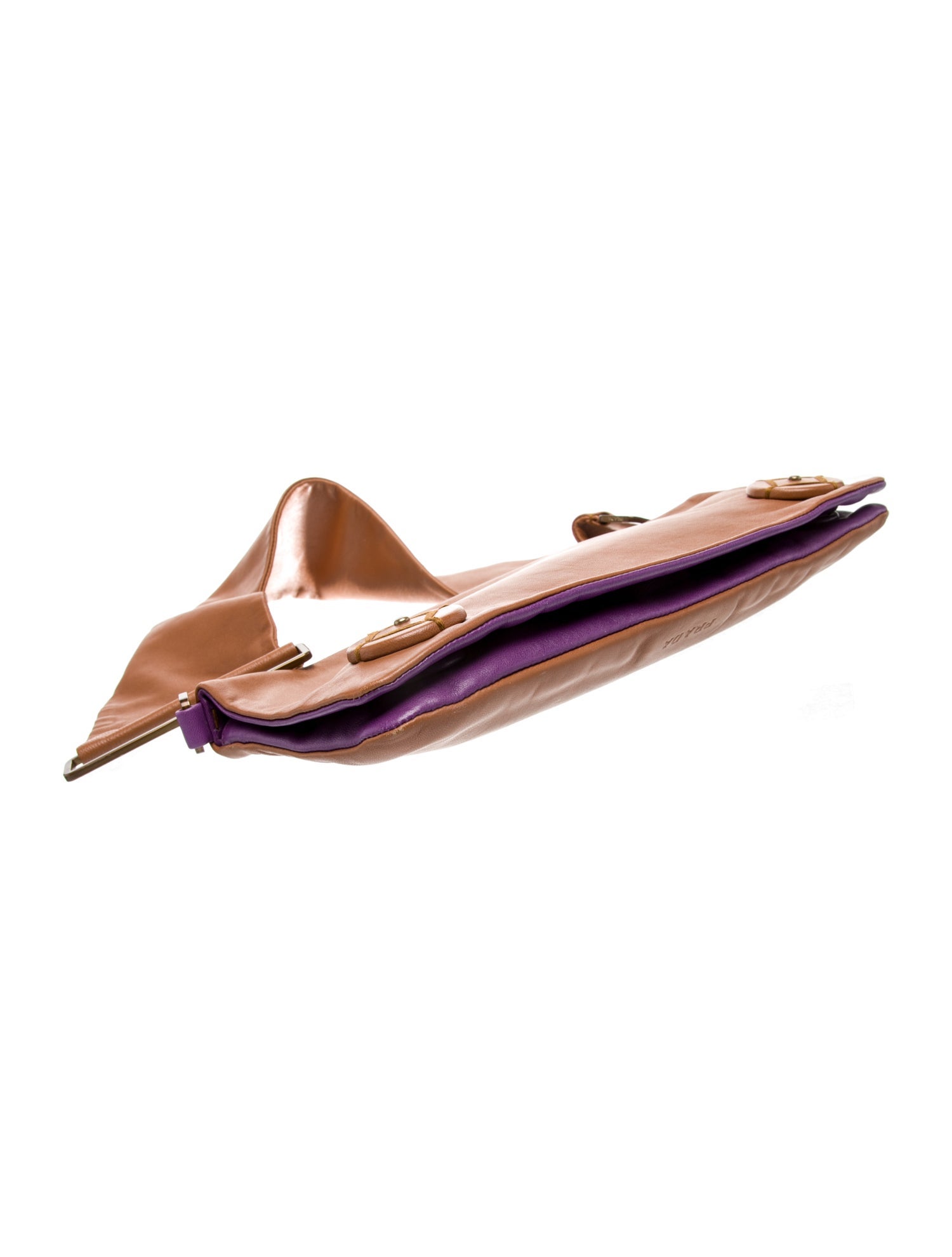 Prada Nappa Leather Shoulder Bag Vintage